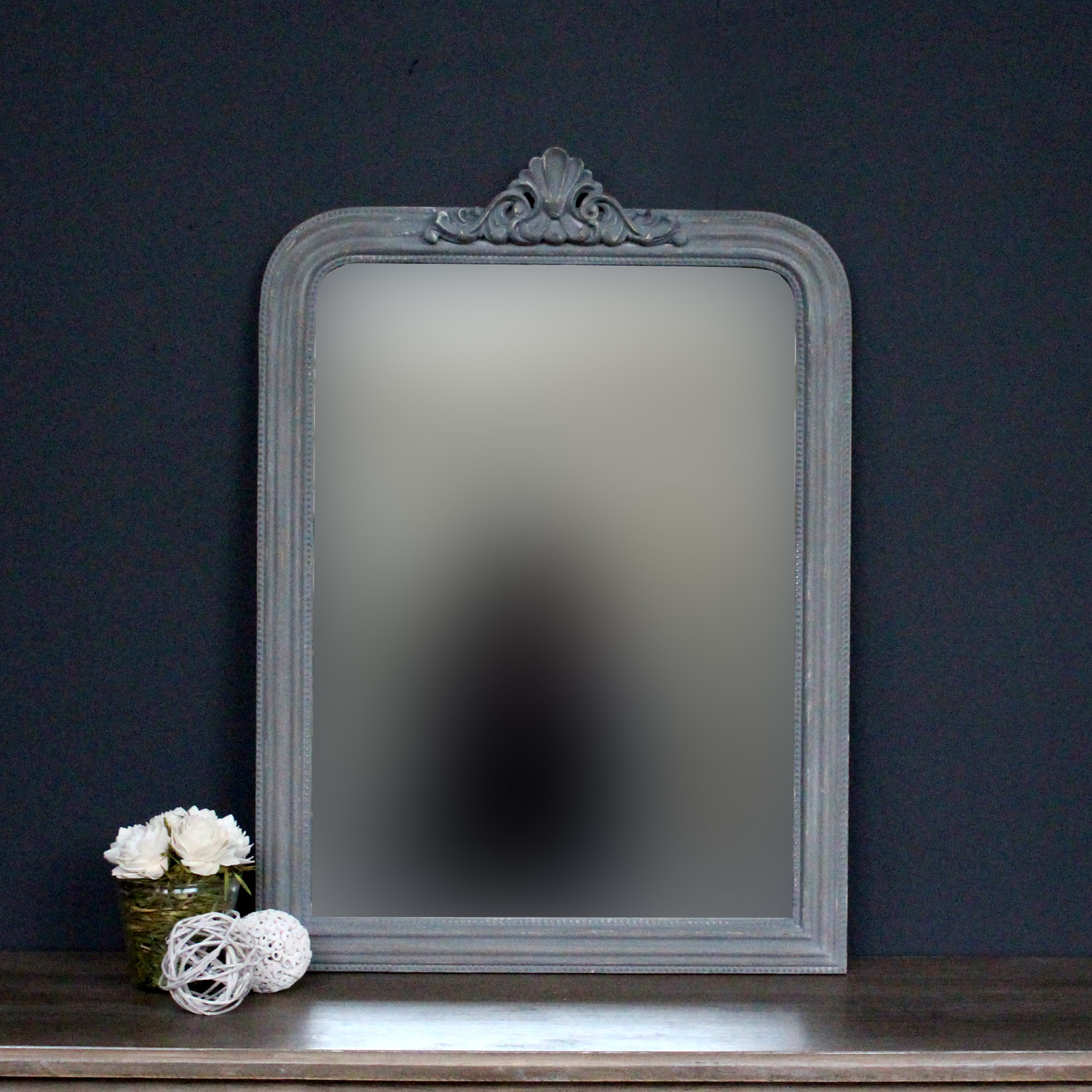 DANISH Grey Marseilles Mirror