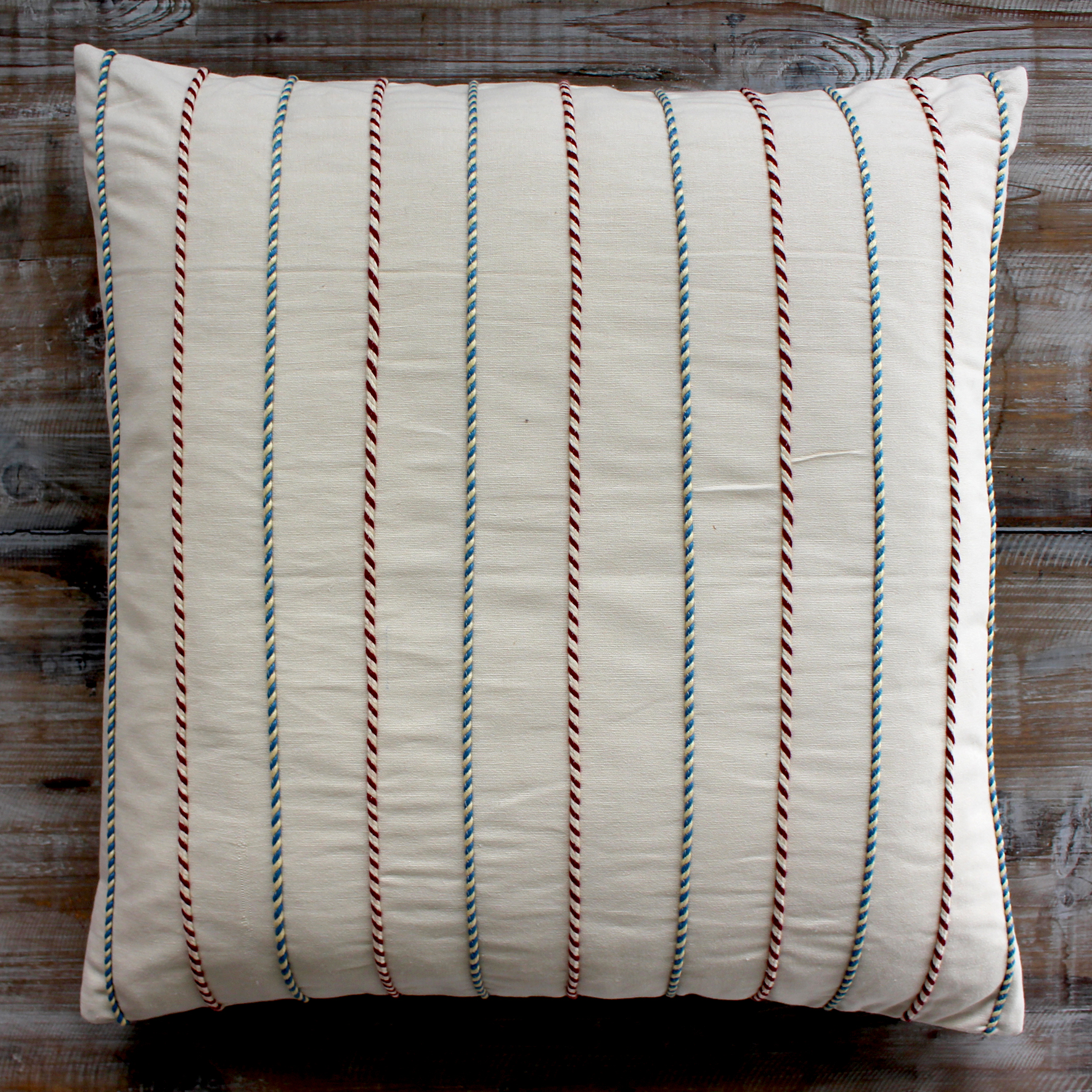 ROPE WEAVE MULTI COLOUR Cushion