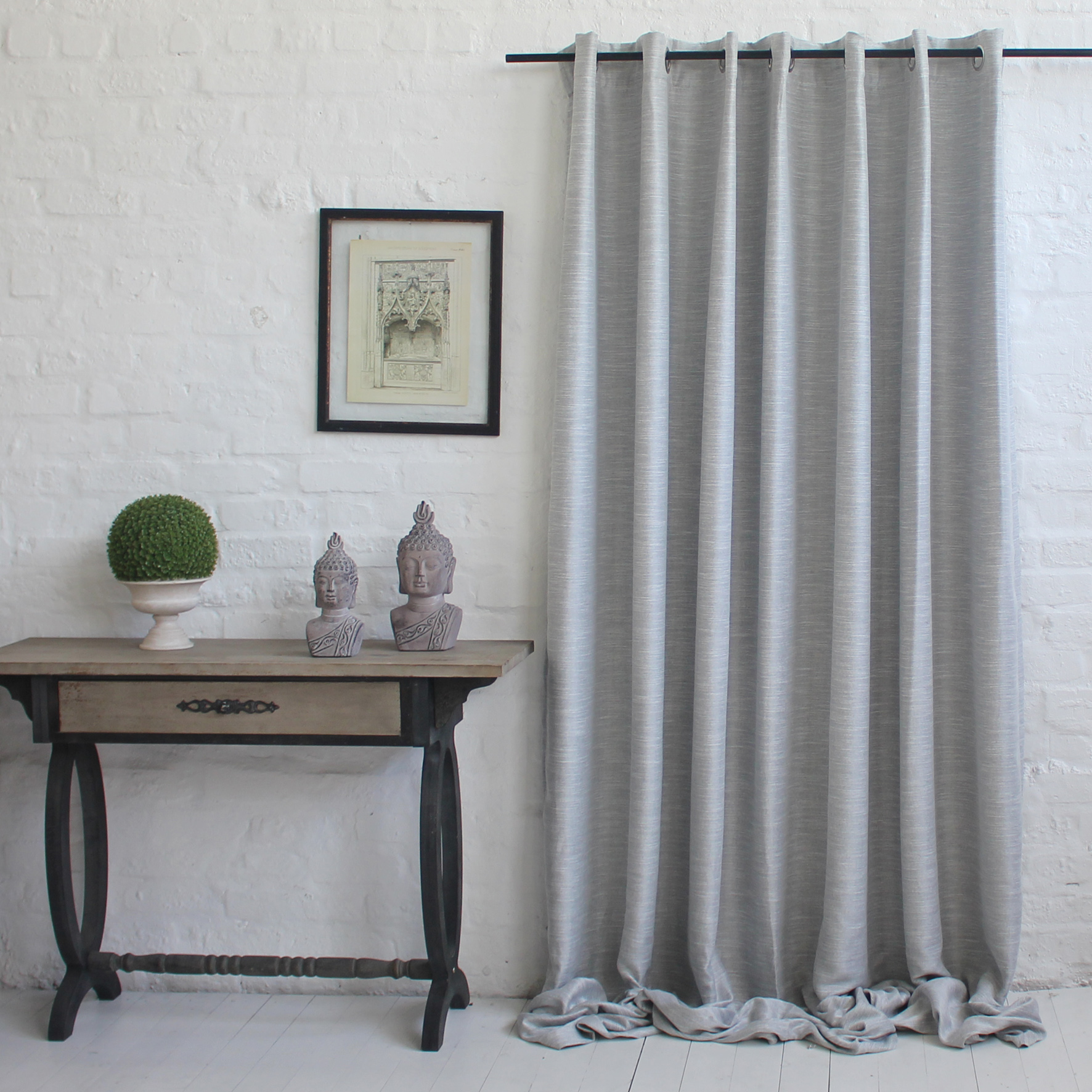 Mirage Blackout Light Grey Curtain Mirage Blackout Light Grey Curtain