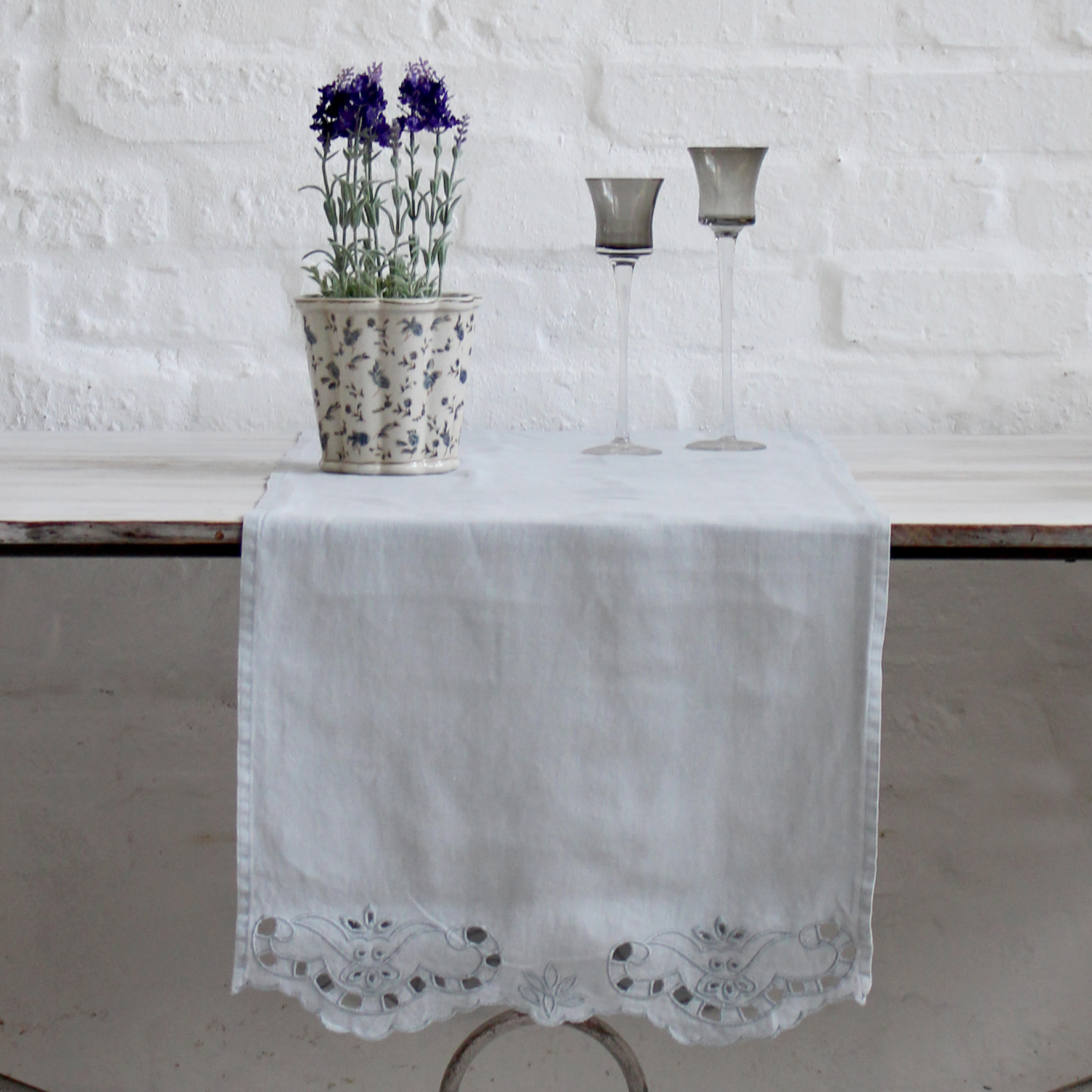 GRACE BLUE Table Runner GRACE BLUE Table Runner